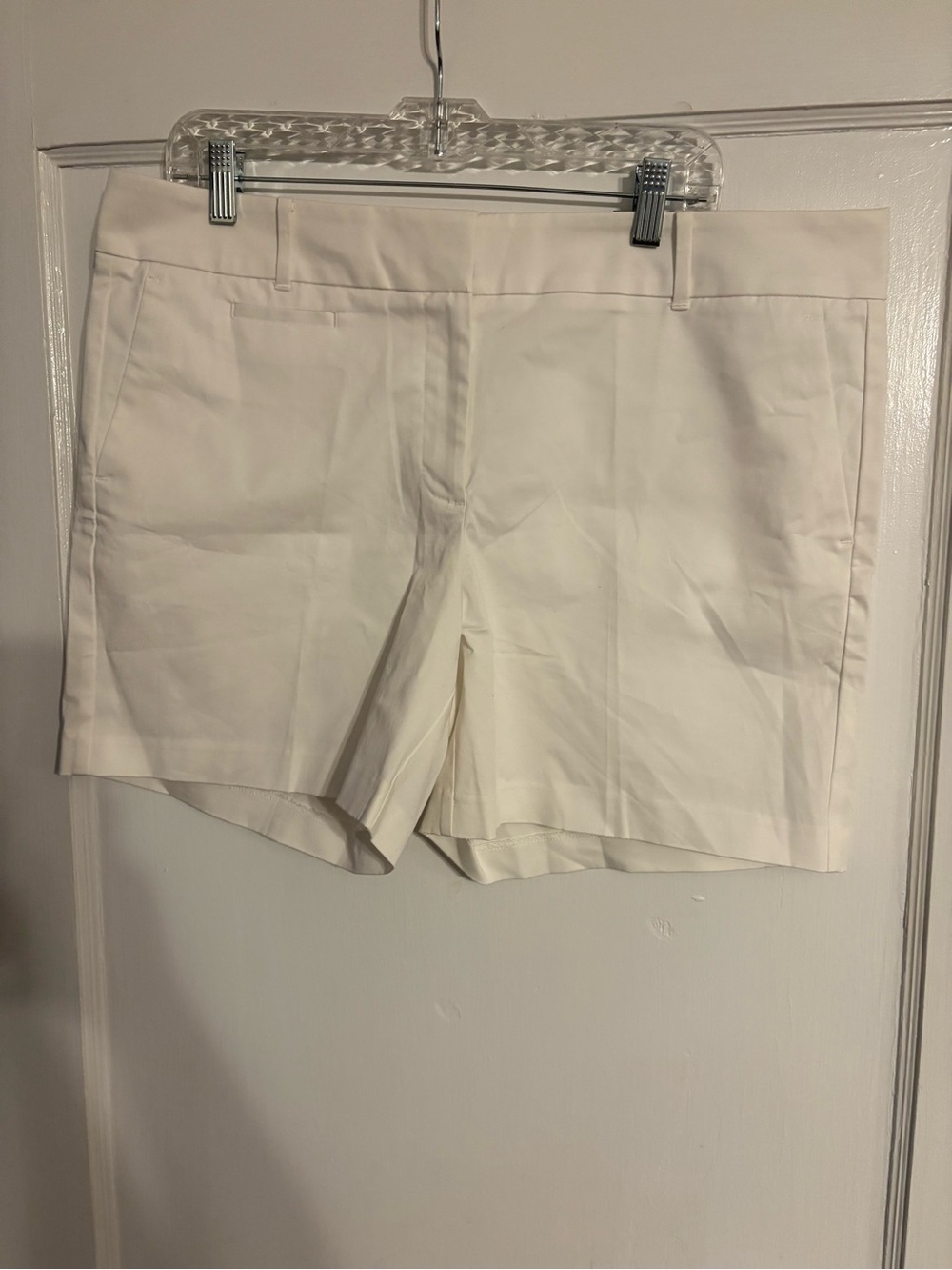 Mete Shorts Men's Cream Tailored Cotton Blend Shorts